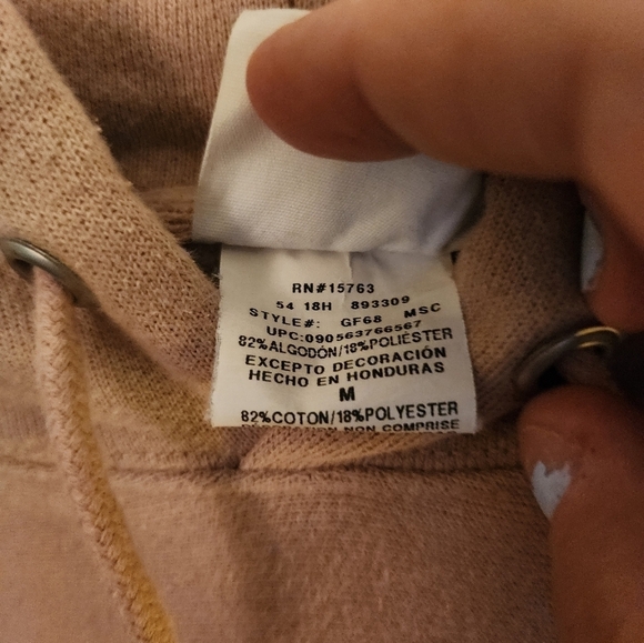 Champion reverse stitch hooded sweatshirt size medium exclusive rose - Picture 8 of 11